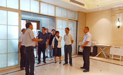 淮南民政局領(lǐng)導(dǎo)一行考察福澤園及廈門懷祥殯儀